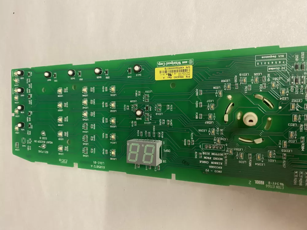 Kenmore WP8564393 Washer Control Board AZ210605 | BK1712