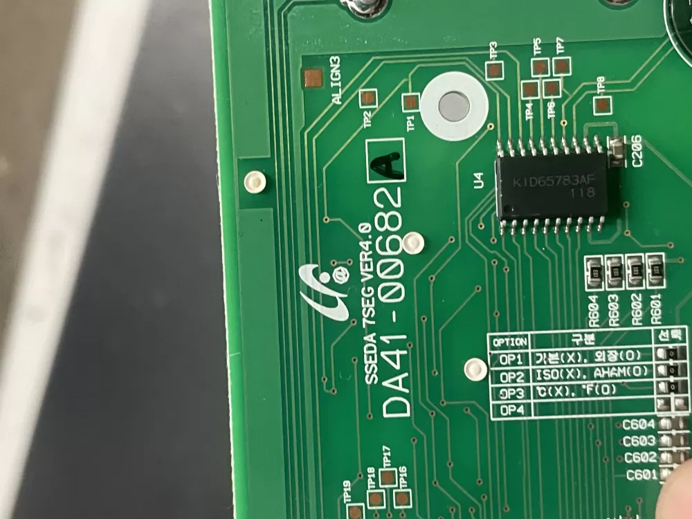 Samsung LG DA41-00682A Refrigerator Dispenser Control Board AZ19358 | WM1067