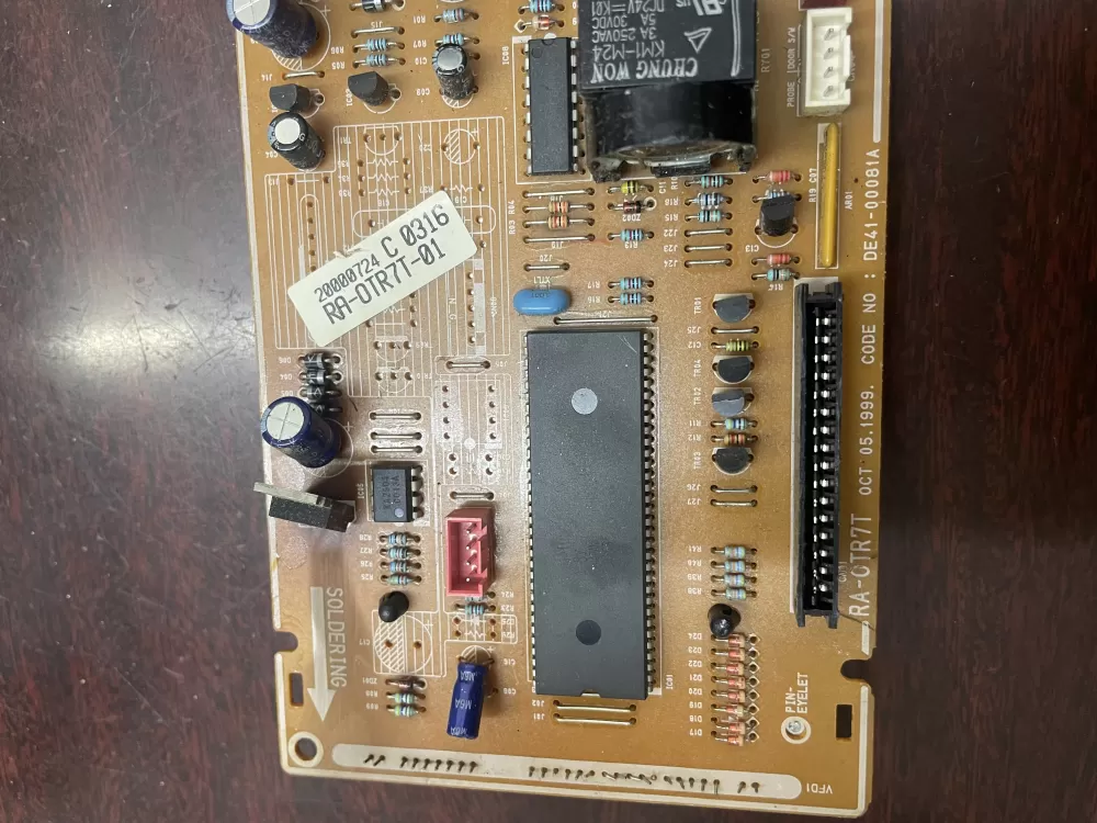Samsung GE WB27X10508 DE41-00081A Microwave Control Board AZ33642 | KM1686