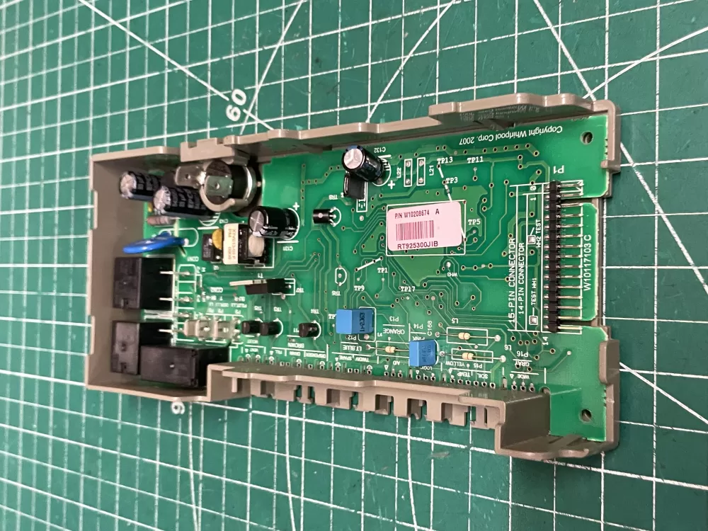 Whirlpool  Maytag  KitchenAid  Kenmore AP6018710 W10130968 W10208674 W10285179 WPW10285179 PS11752012 Dishwasher Control Board