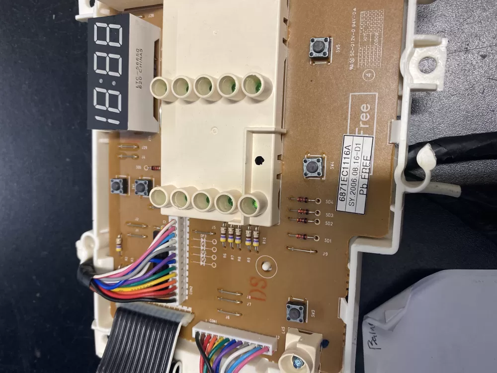 LG Kenmore 6870EC9139A 6871EC1116A Washer Control Board AZ12956 | BKV284
