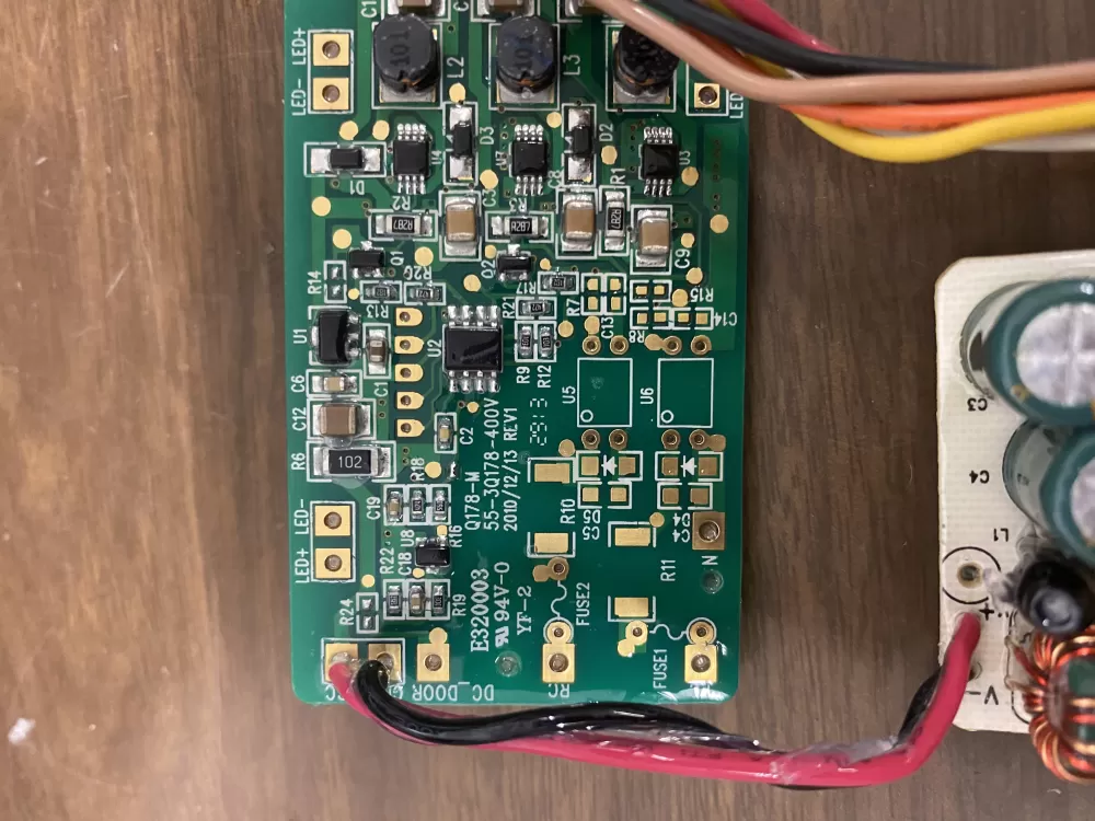 Whirlpool W10277801 Refrigerator LED Control Board AZ29746 | BK275