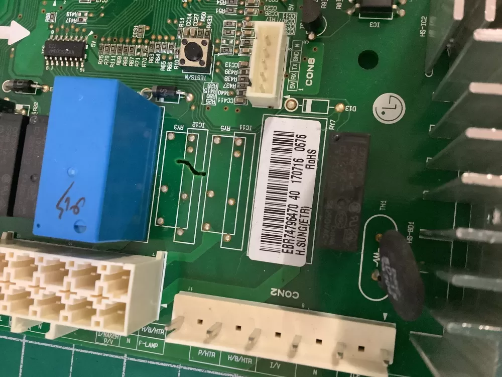 LG Kenmore EBR74796470 Refrigerator Control Board AZ208946 | NR799