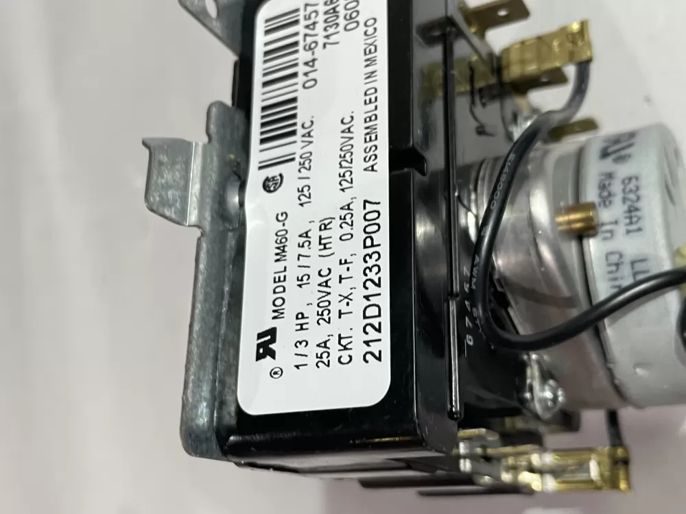 GE 212D1233P007 Dryer General Electric Timer AZ190738 | Wm1484