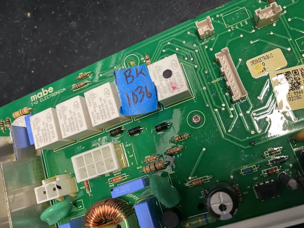 GE Hotpoint 234D2295G001 896455 Washer Control Board AZ22174 | BK1036