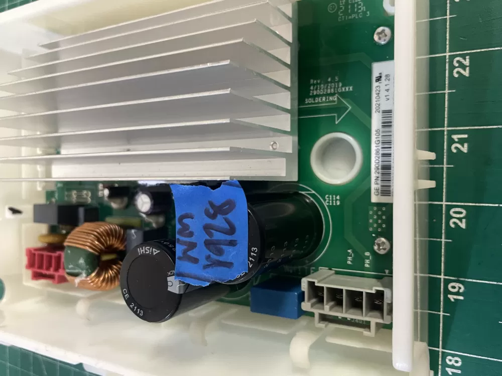 GE 290D2861G105 Washer Inverter Control Board AZ209395 | Wmv928