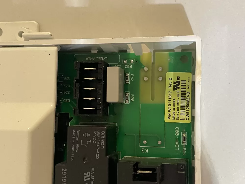 Whirlpool Dryer Control Board WPW10111617 AZ123569 | KM413