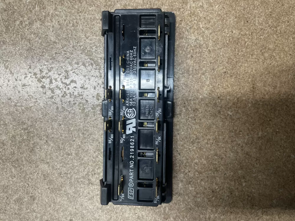 Whirlpool Maytag 2198621 Refrigerator Control Board Dispenser AZ8387 | KM1597