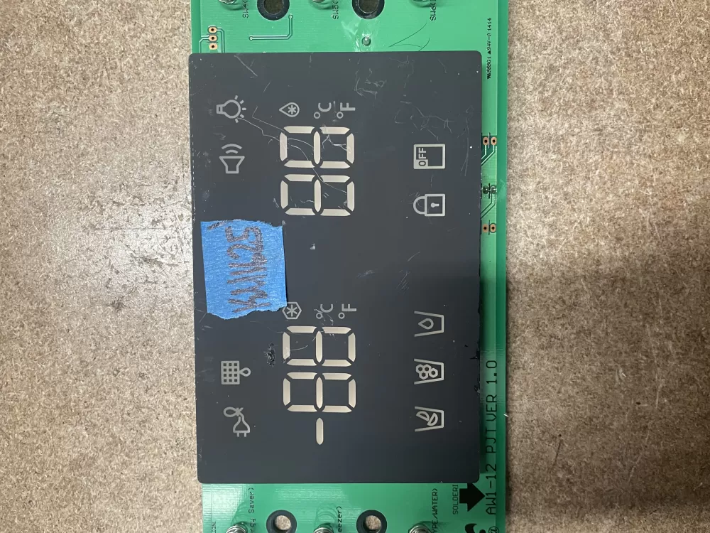 Samsung DA92-00368B Refrigerator Control Board Dispenser AZ13410 | KM1625