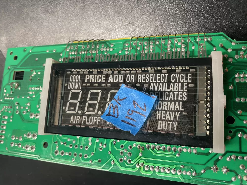 Maytag W10471563 Dryer Display Control Board AZ21553 | BK1192