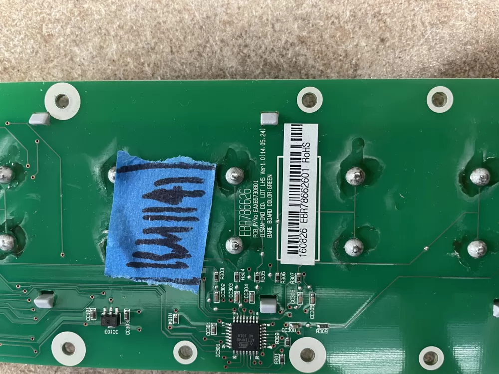 LG Kenmore EBR78662601 Refrigerator Control Board Dispenser AZ9223 | KM1141