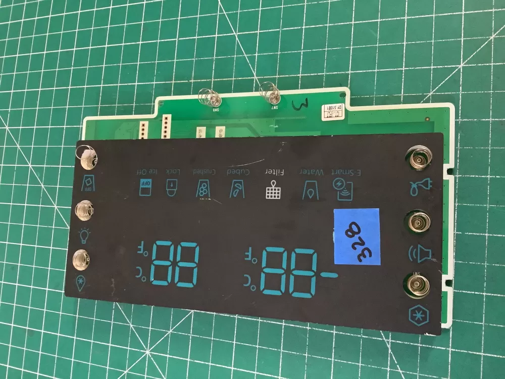 Samsung DA92-00596A Refrigerator Dispenser Control Board AZ203844 | NR328
