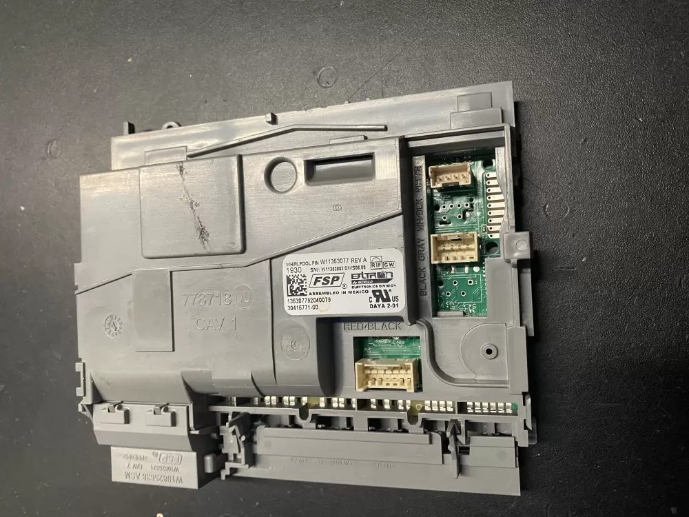 Whirlpool W10913614 W11087216 W11170186 W11227800 W11305306 W11339453 W11353077 W11341629 PS12744961 Dishwasher Control Board