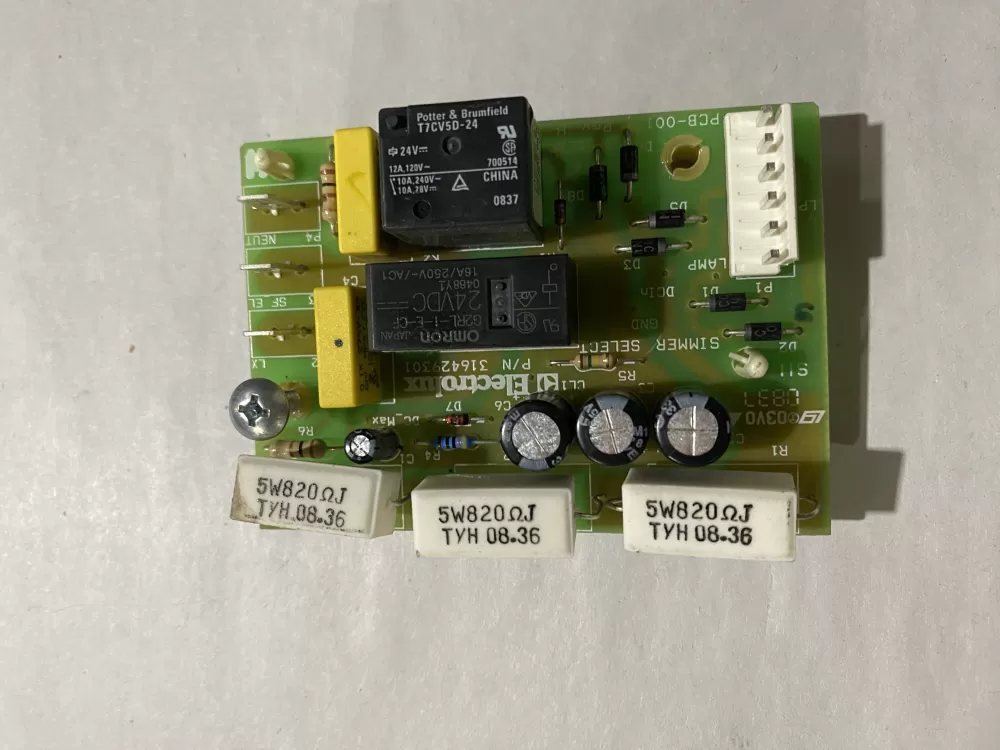 Kenmore 316429301  AP3837345  1155383  316429300  AH978254  EA978254  PS978254 Range Control Board