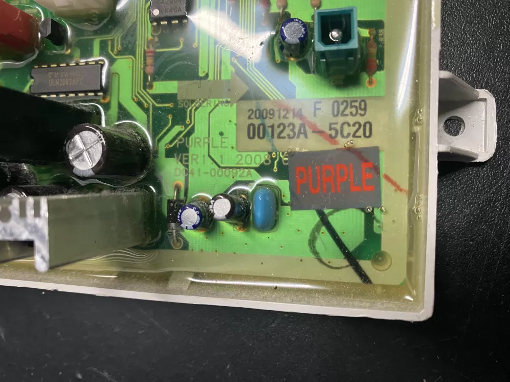 Samsung DC41 00092A Dryer Control Board AZ17263 | BK985