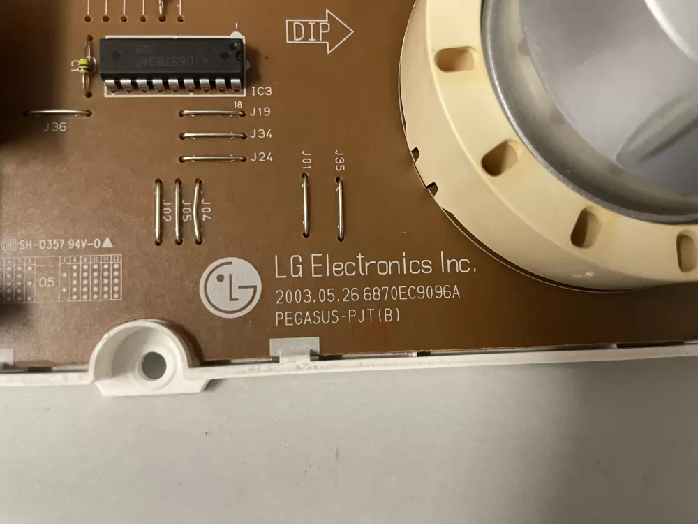 LG 6870EC9096A Washer Display Board AZ225242 | Wmv83