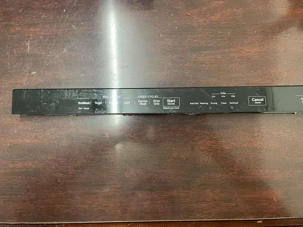 KitchenAid W10655044 Dishwasher Control Board Panel