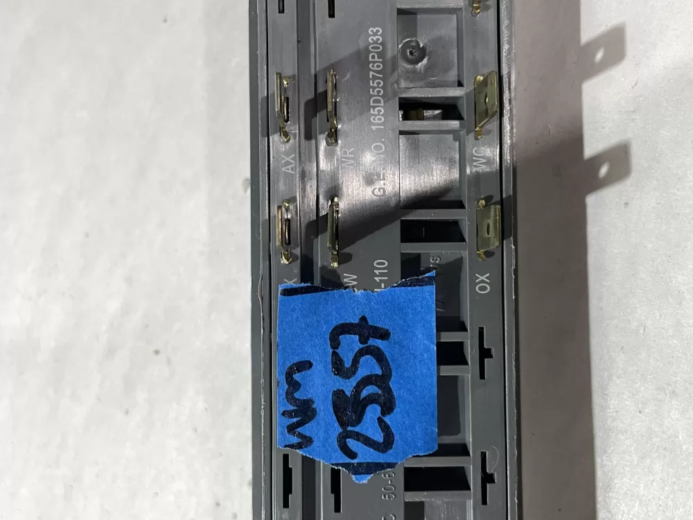 GE Hotpoint 165D5576P033 Dishwasher Button Control Panel AZ201590 | Wm2357