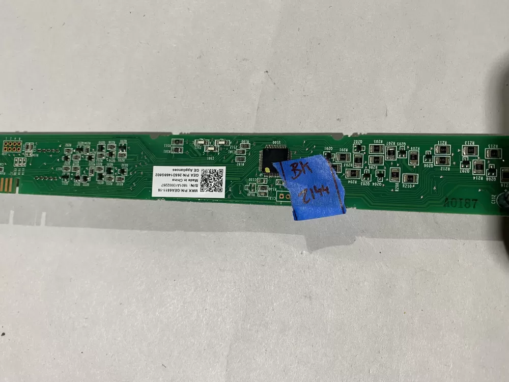 GE 265D1468G802 Dishwasher User Interface Control Board AZ115434 | BK2144