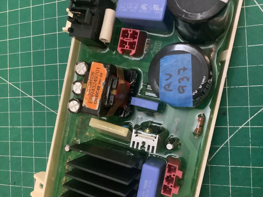 LG EAX43182401 EBR43249701 Washer Control Board AZ221716 | ARV937