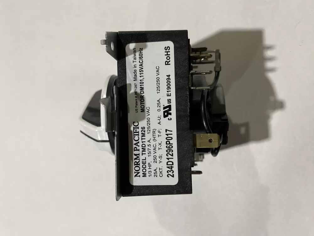 Kenmore  General Electric WE4M521 WE04X22654 PS11721520 234D1296P017 Dryer Timer