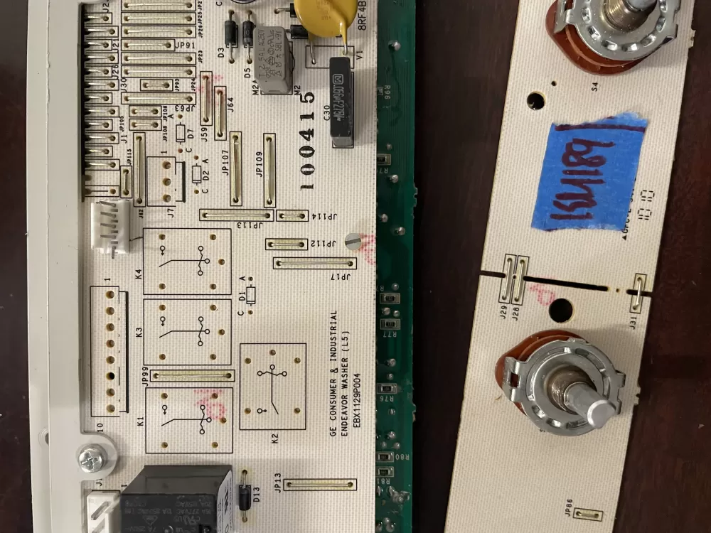 GE WH12X10525 175D5261G022 WH12X10438 Washer Control Board AZ46277 | KM189