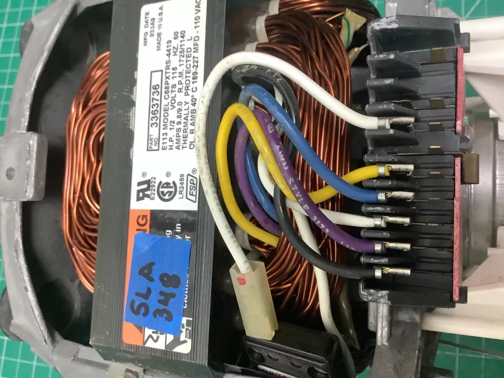 Estate Kenmore 8117 Washer Crosley Inglis Motor AZ222468 | SLA348