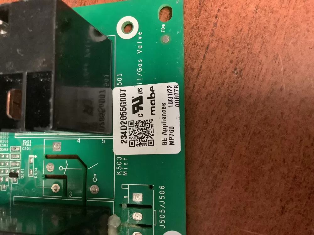 GE Laundry Center Control Board 234D2855G007 WE22X3293 AZ225052 | BG332