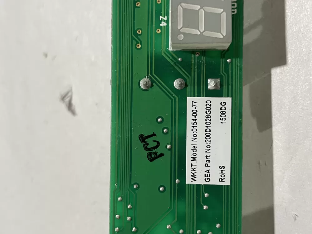 GE 200D1028G020 Refrigerator Control Board AZ186635 | Wm2645