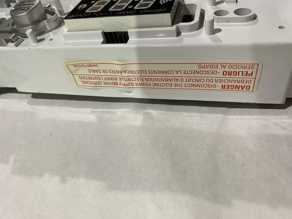 GE 540B076P005 Dryer Control Board AZ150002 | BKV771