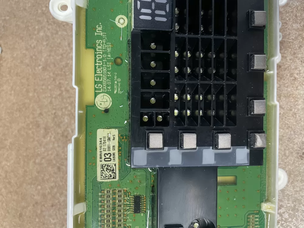 LG EBR81634403 EBR81634405 PS12385565 Washer Control Board AZ23113 | KMV12