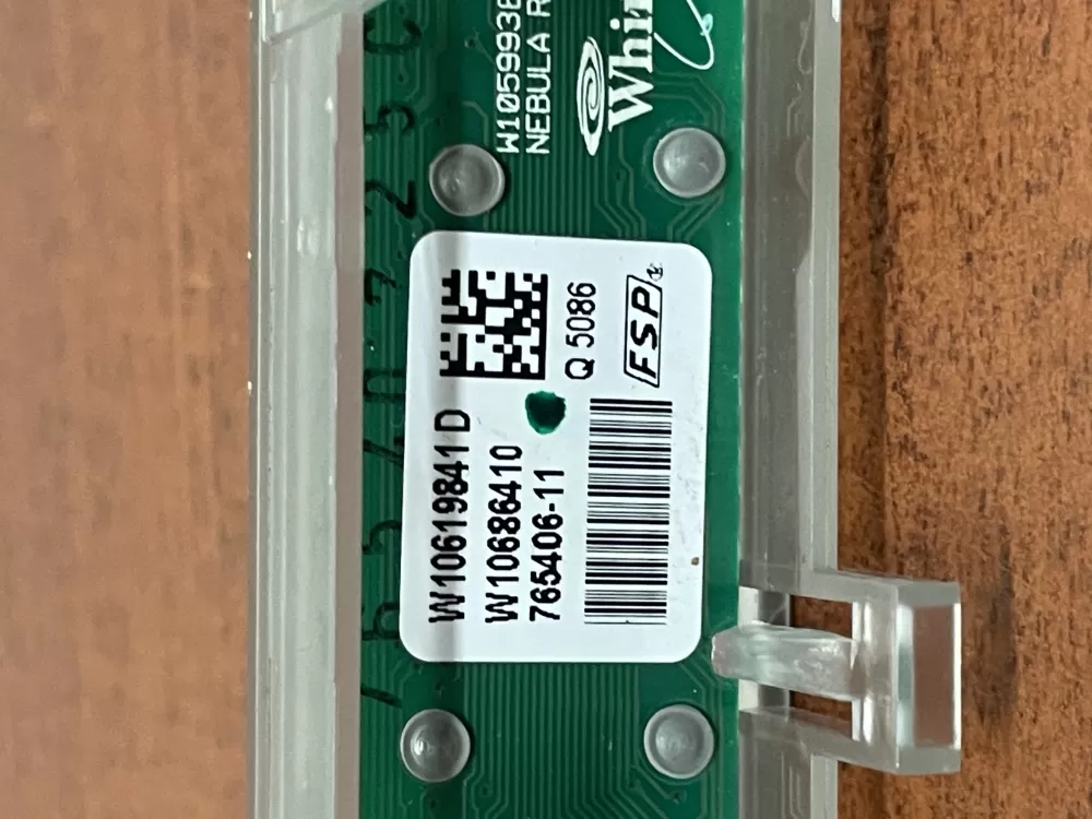 Whirlpool Maytag W10619841 Dishwasher Control Board Panel AZ52591 | Wm1925