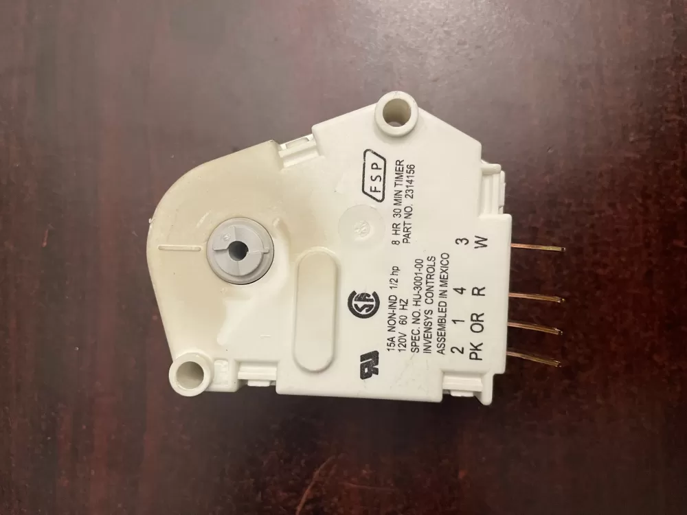 Whirlpool Amana AP6007234 2314156 Refrigerator Defrost Timer AZ103558 | KM936