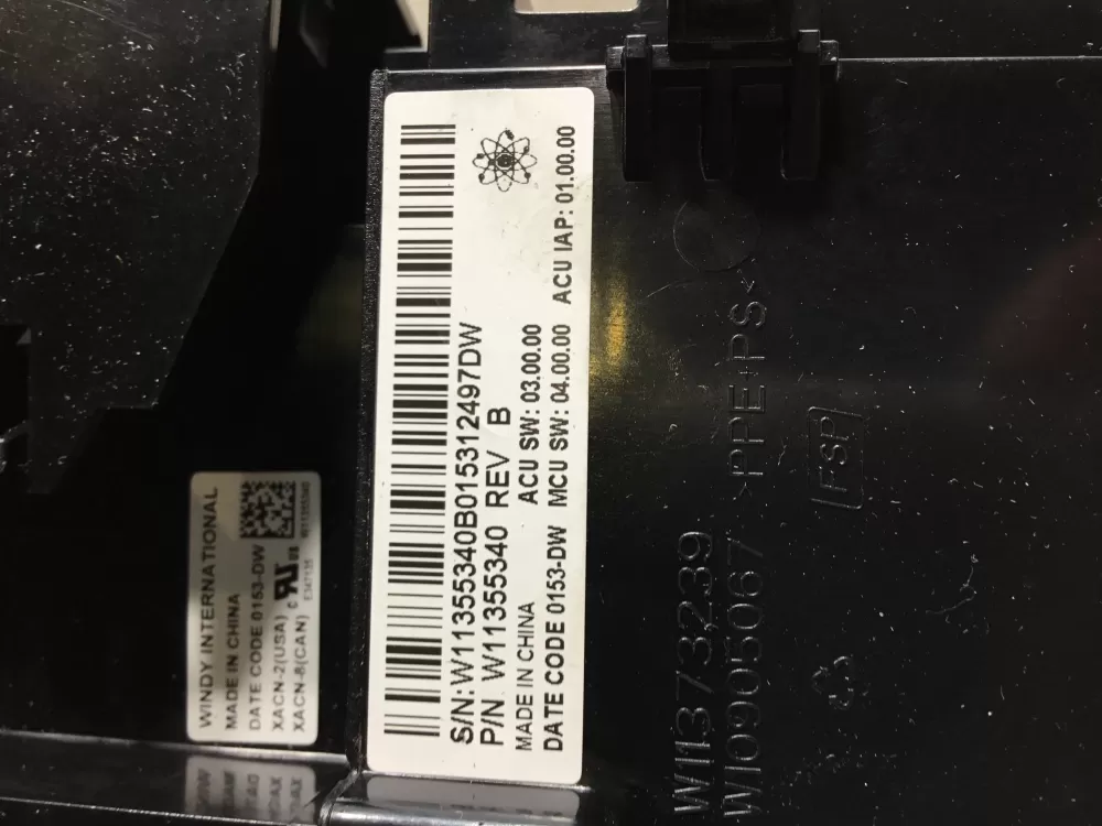 Whirlpool Maytag W11355340 Washer Control Board AZ46997 | NRV447