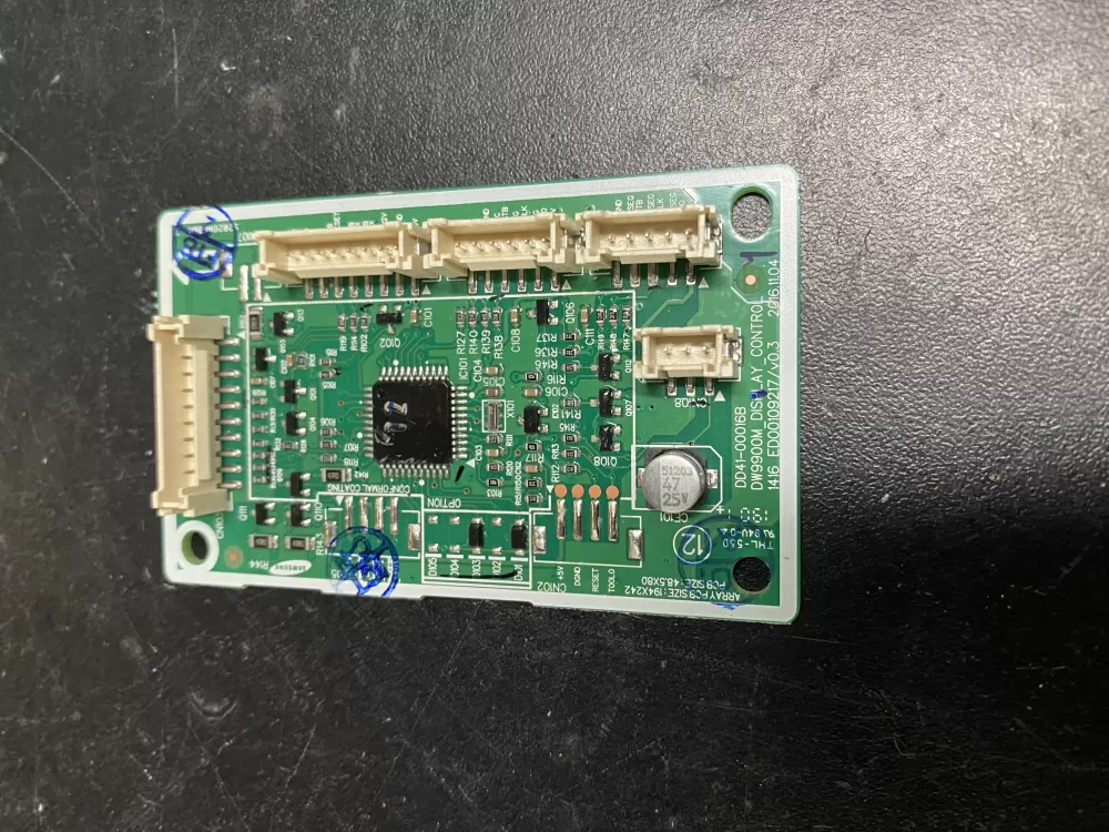 Samsung DD92-00058R Dishwasher Display Control Board