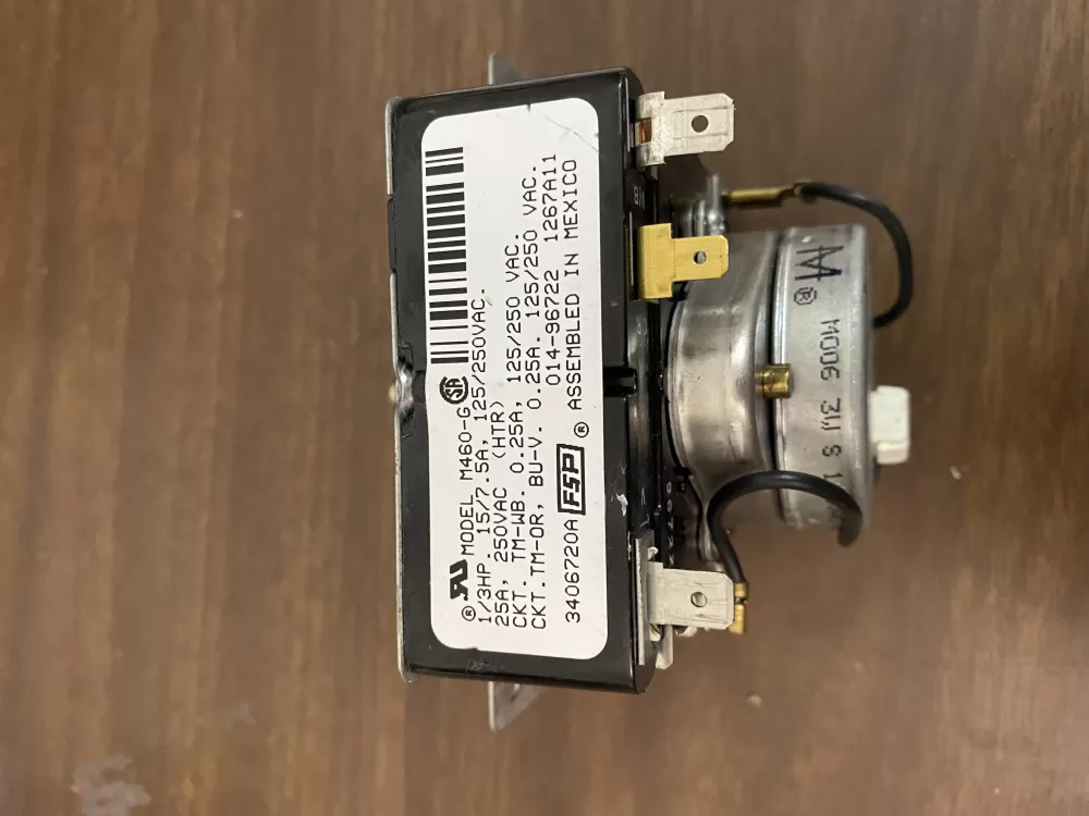 Whirlpool 3406720A PD00055932 3406720 529119 AP6008570 PS11741710 EAP11741710 Dryer Timer