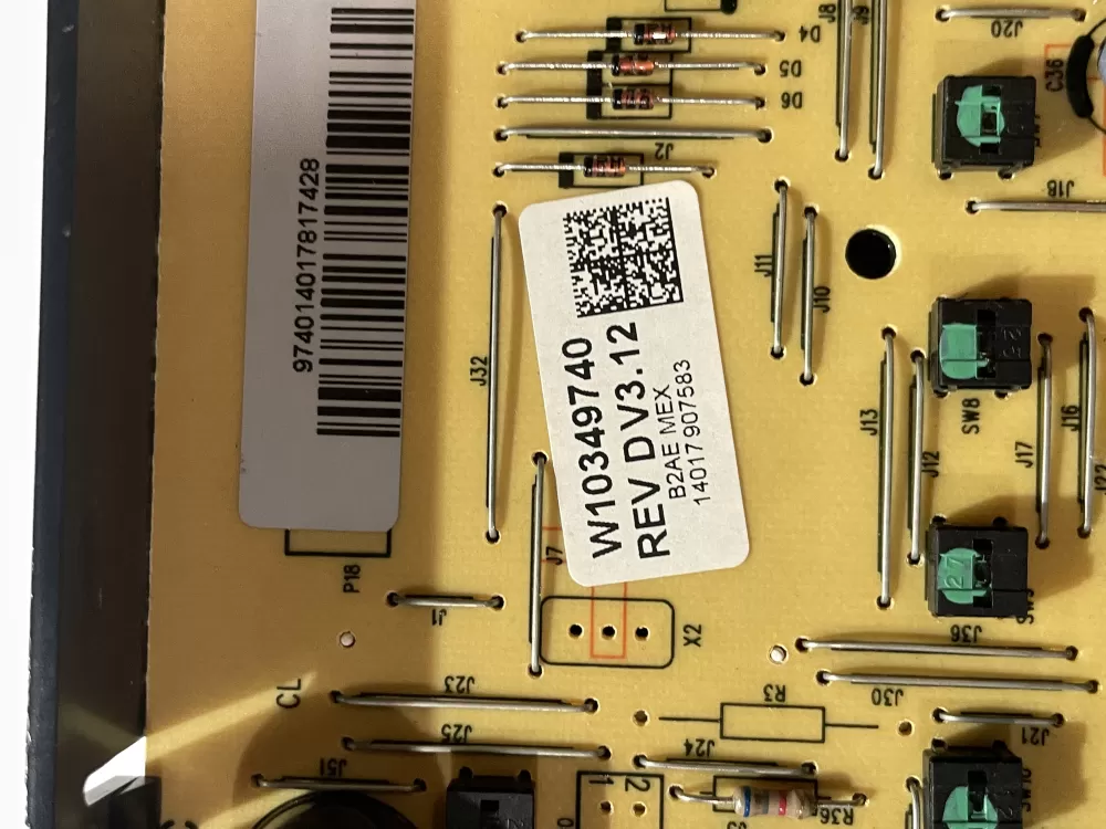 Whirlpool AP6023223 W10349740 Range Control Board AZ201664 | Wm2392