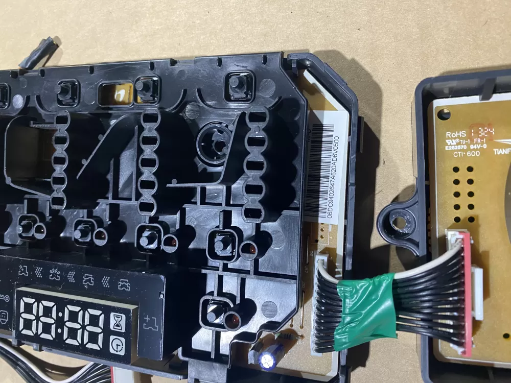 Samsung DC94 03383A Washer Control Board AZ118211 | BK2183