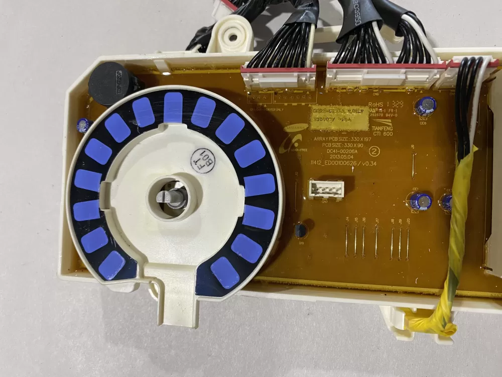 Samsung DC92 01311C PS8763911 DC9201311C Washer Control Board AZ111395 | BKV653