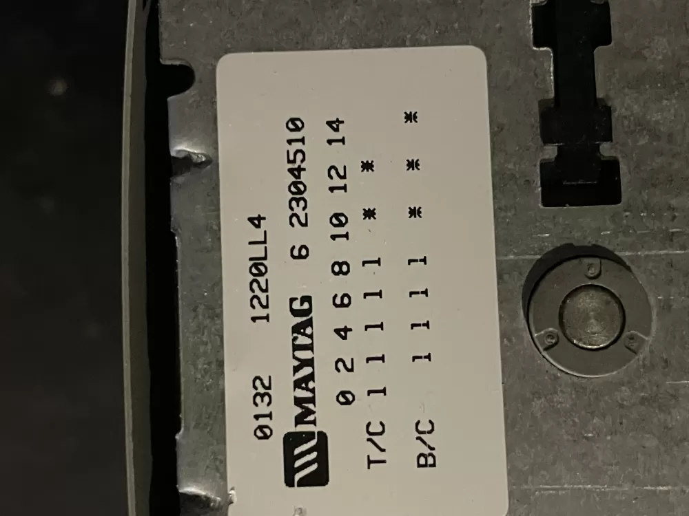 Maytag 62304510 22003361 Washer Timer AZ35455 | Wm430