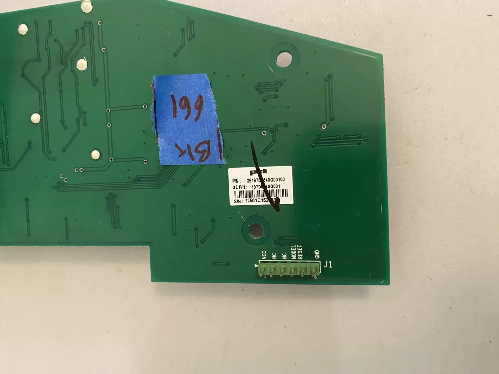 GE 100027 Refrigerator Control Board French Door Dispenser AZ113719 | BK661