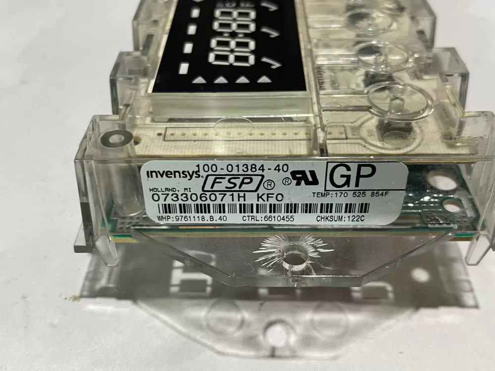 Whirlpool Roper Estate WP6610455 Range Oven Control Board AZ161154 | Wm174