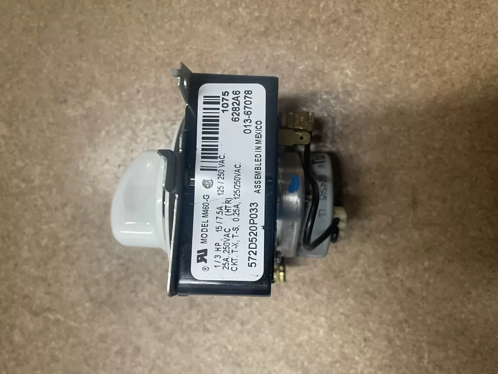GE 572D520P033 WE4M334 Dryer Timer
