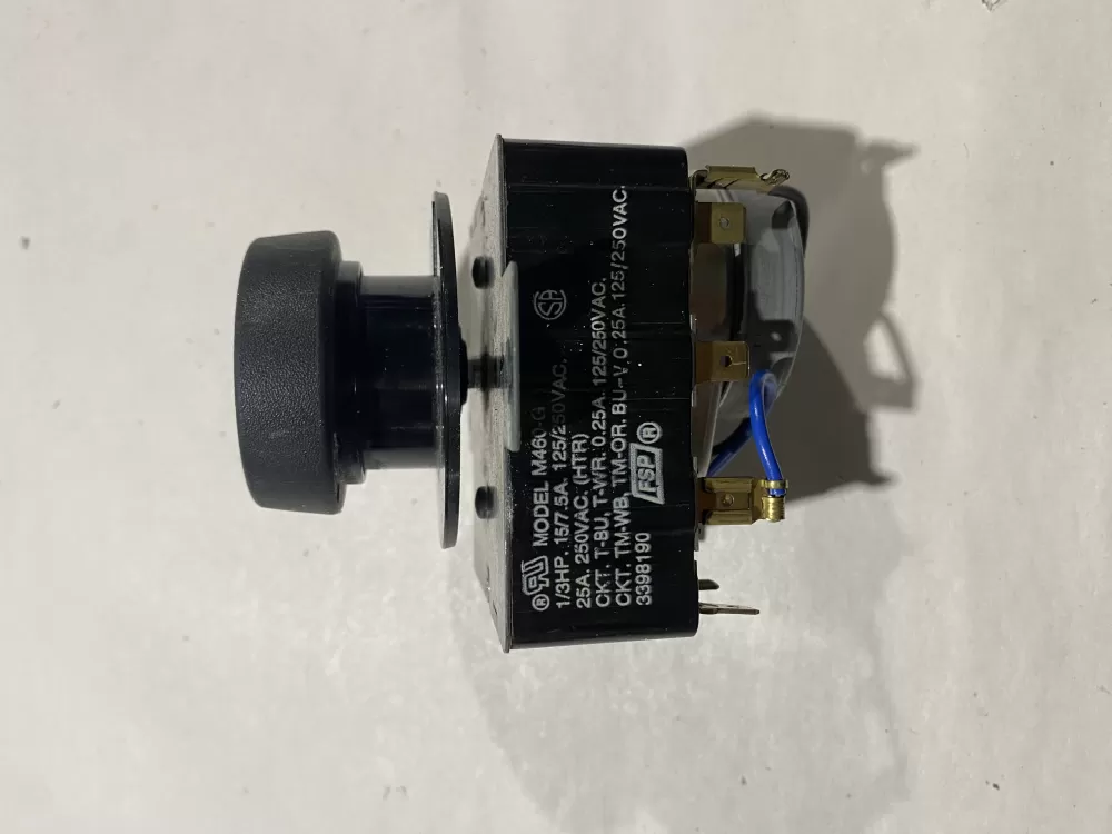 Whirlpool  Kenmore  Sears 3398190A Dryer Timer