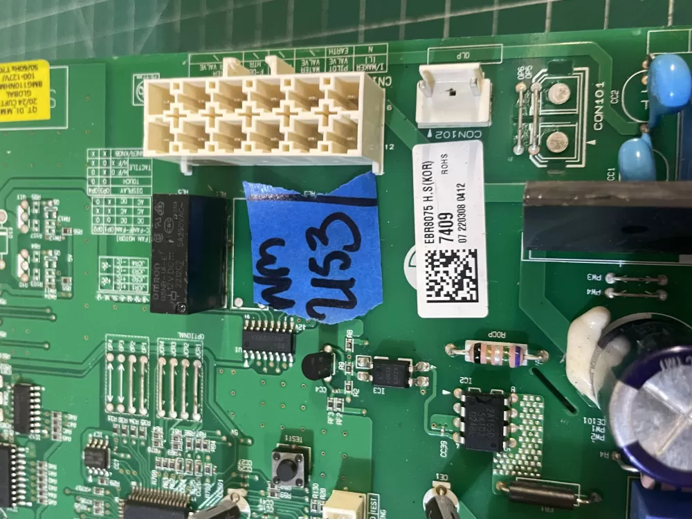 LG EBR80757417 Refrigerator Control Board AZ200791 | Wm2153