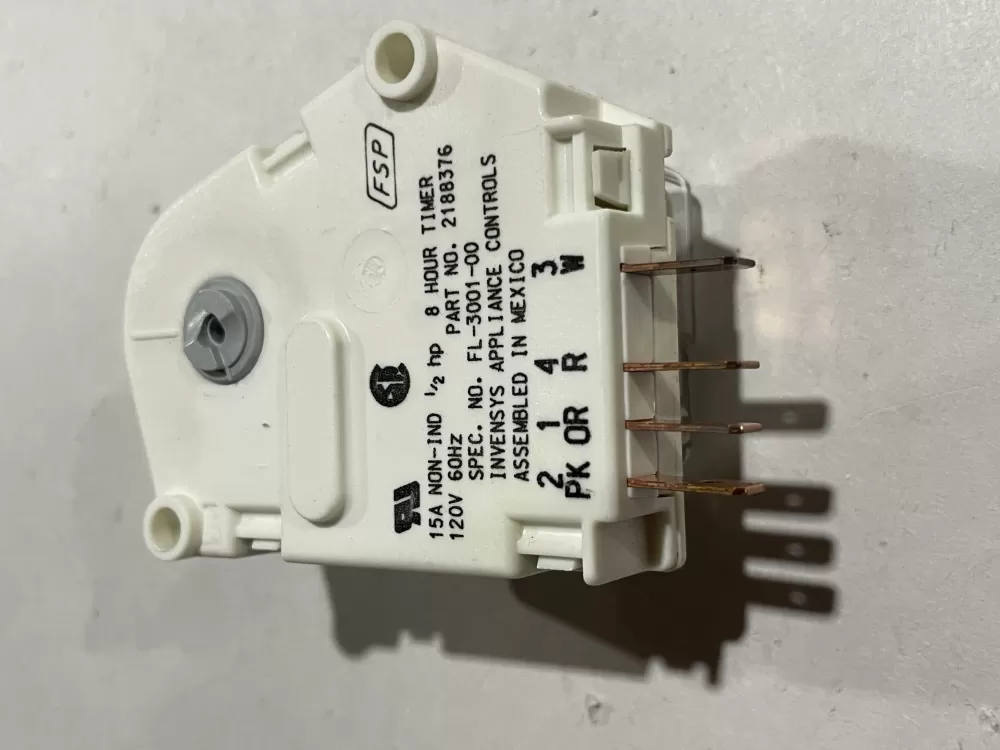 Whirlpool Kenmore W10822278 Refrigerator Defrost Timer AZ185948 | Wm2725