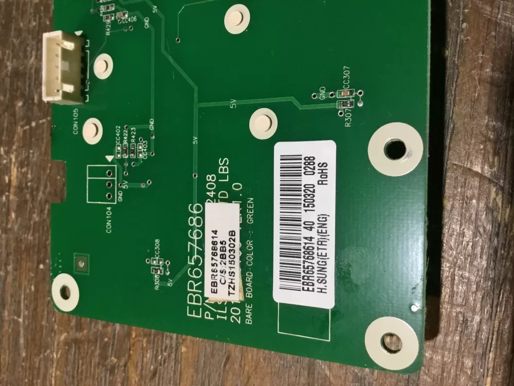 LG EBR65768614 Refrigerator Control Board Dispenser AZ57789 | NR1911