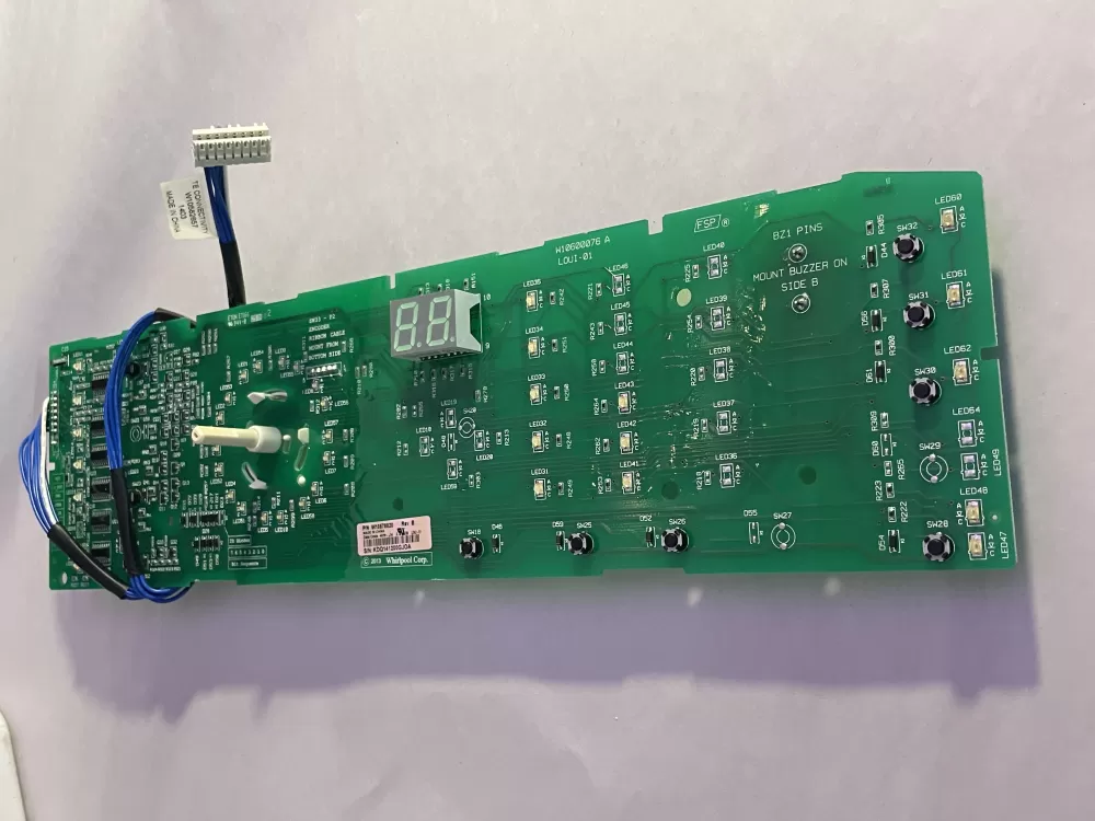 Whirlpool W10578820 W10578819 Dryer Control Board AZ195746 | Wm991