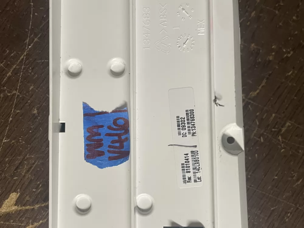 Electrolux Frigidaire 134768300 791100BD Washer Control Board AZ41952 | Wmv416