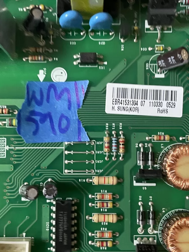 LG Kenmore EBR41531304 CSP30000204 Refrigerator Control Board AZ44180 | Wm590